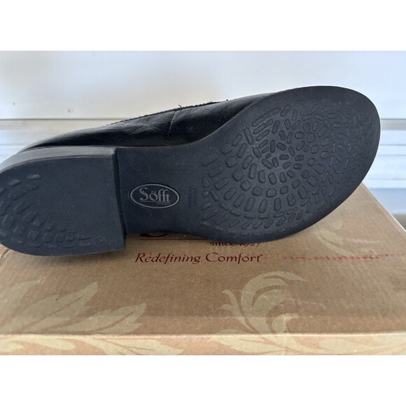 Sofft Napoli Black Leather Loafers Women’s Size 6.5 - Picture 7 of 8